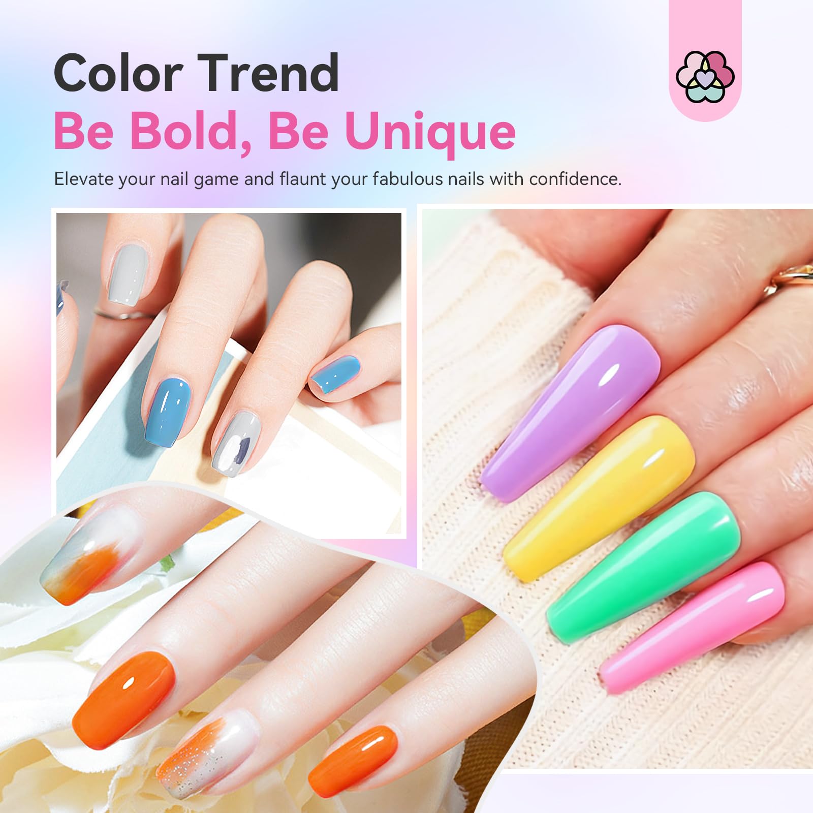 SAVILAND Glossy Top Gel bottle for a high-shine finish