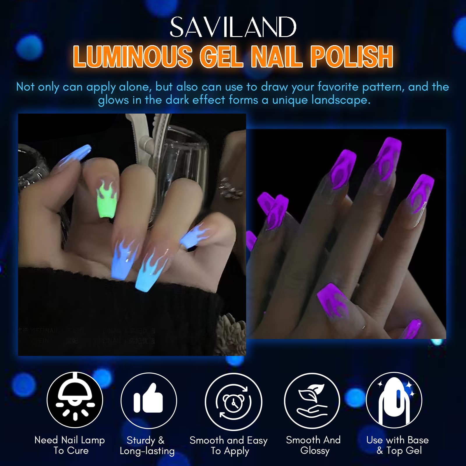 SAVILAND precision brush aids easy, smooth application