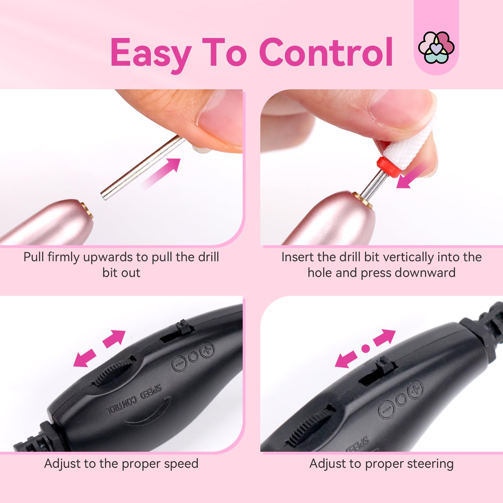 SAVILAND home manicure set for easy, creative nail art sessions