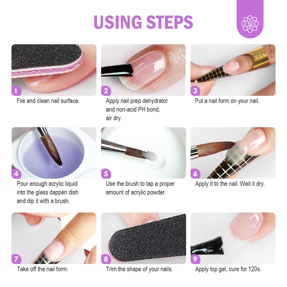 SAVILAND home manicure tools make at-home nail extensions simple and enjoyable