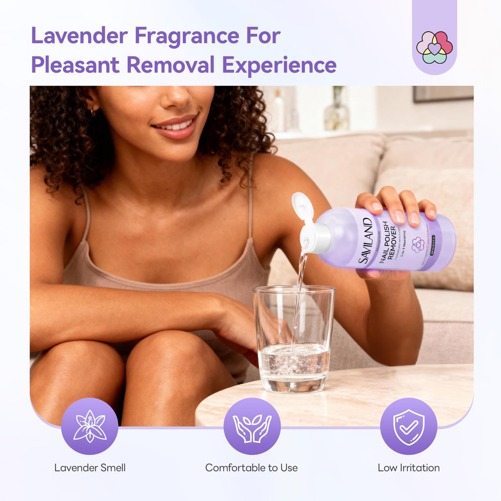 SAVILAND creates a comfortable at-home manicure experience.
