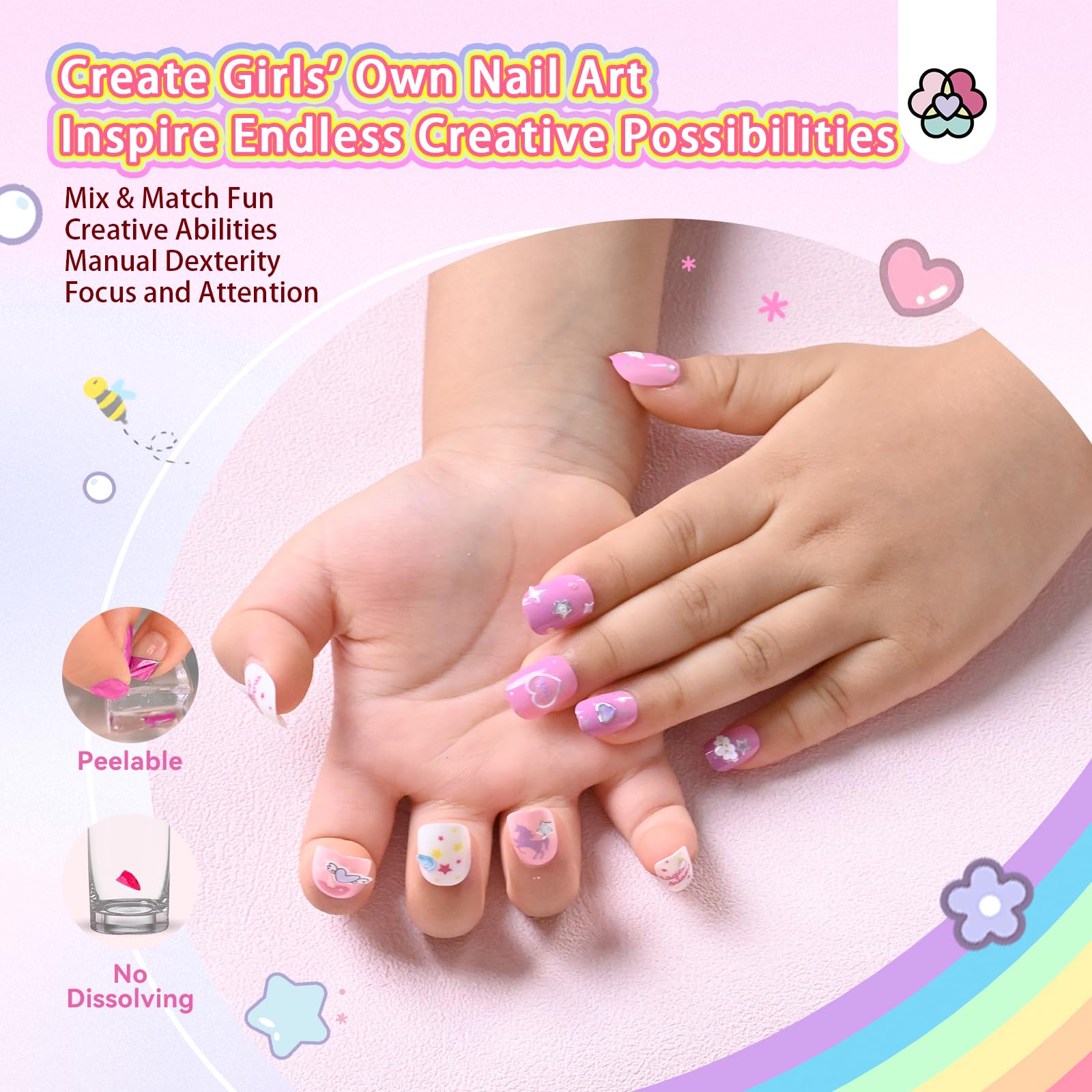 SAVILAND nail tweezers for precise sticker placement