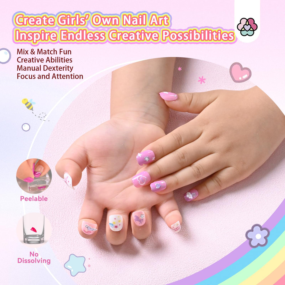 SAVILAND nail tweezers for precise sticker placement