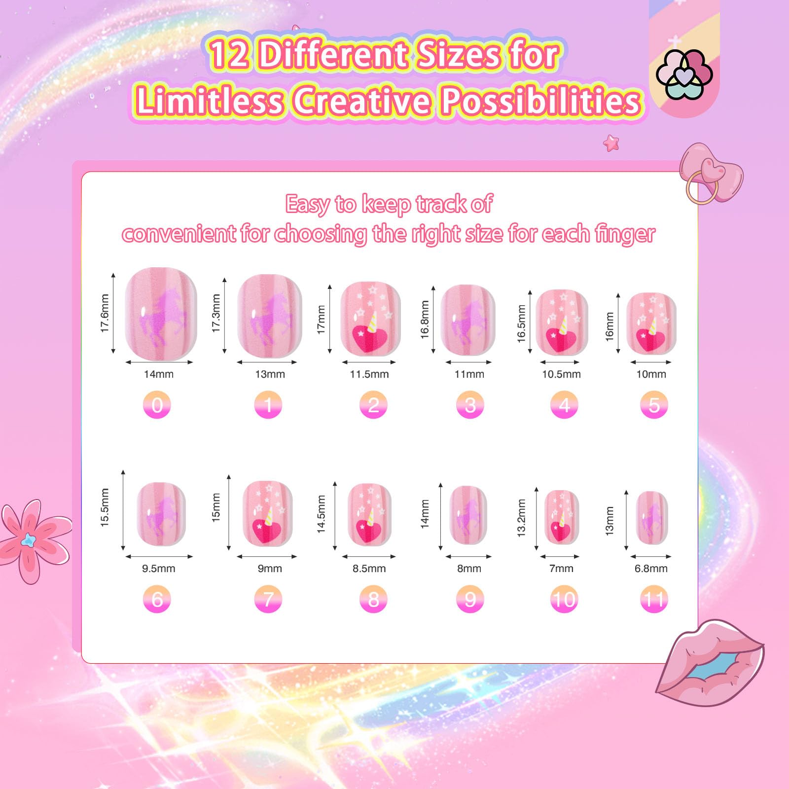 SAVILAND assorted nail sizes for easy kid application
