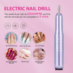 SAVILAND mini nail lamp for fast at-home curing