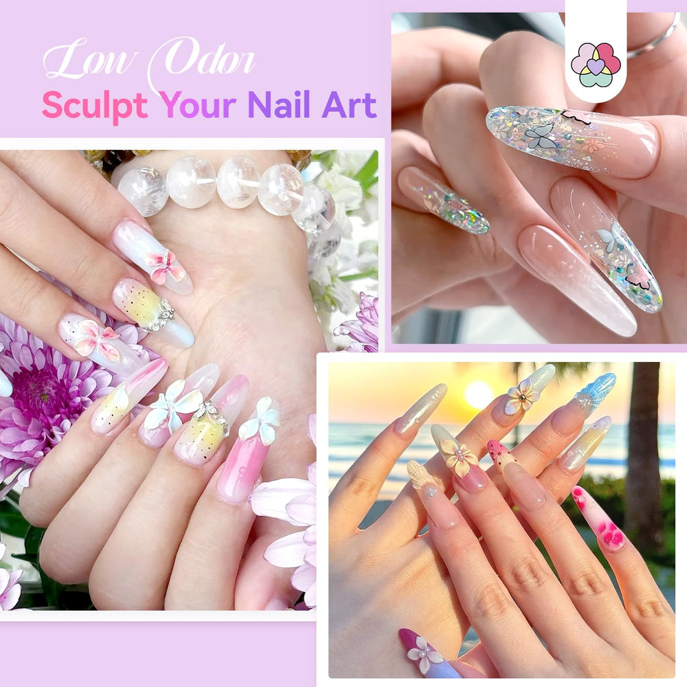 SAVILAND nail art tools kit for creative extensions and detailed designs