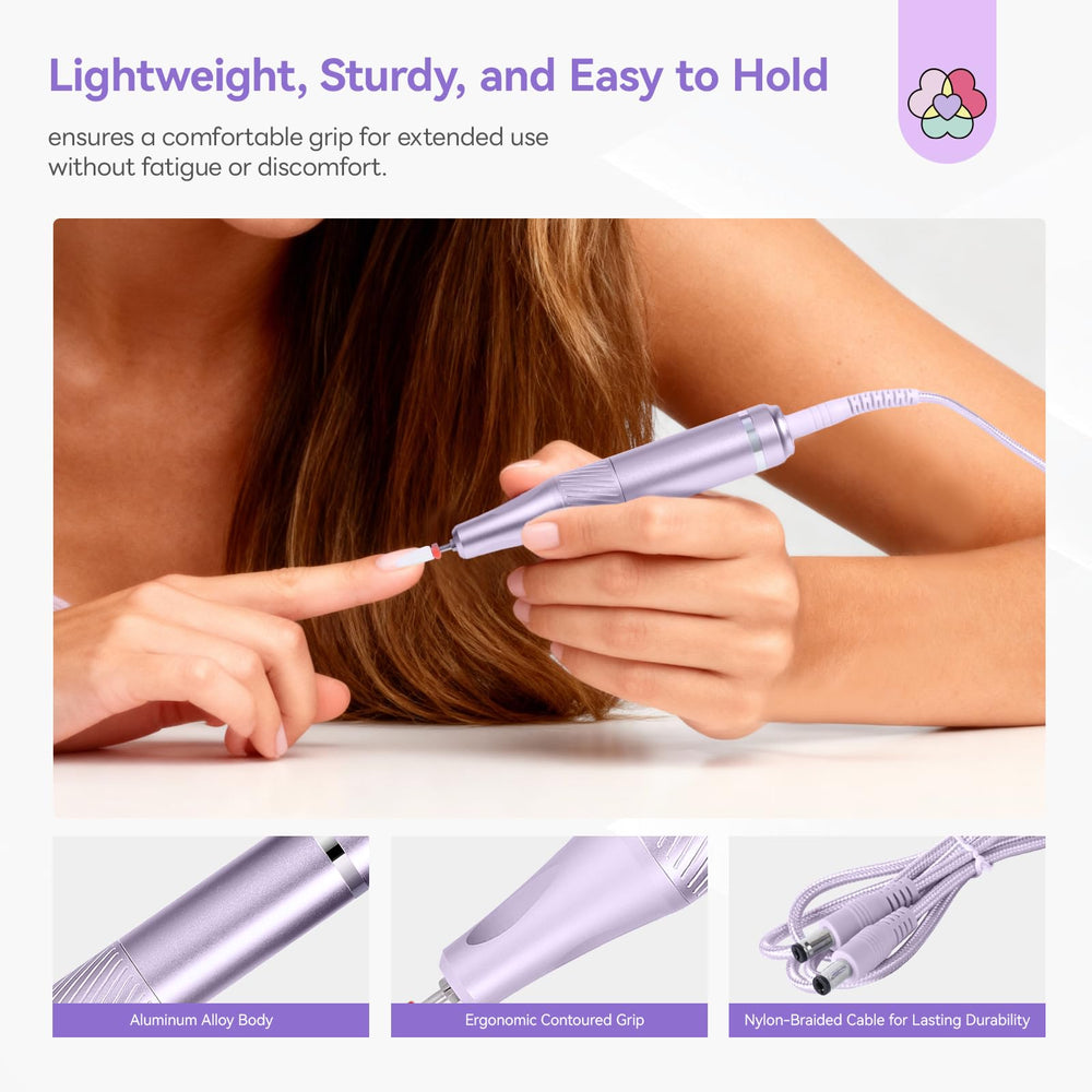 SAVILAND lightweight aluminum body reduces hand fatigue during lengthy work