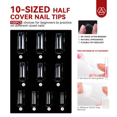 SAVILAND nail glue tubes ensure secure tip adhesion during sessions.
