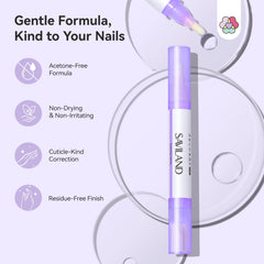 SAVILAND Nail Polish Corrector Pen on-the-go travel-ready design.