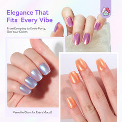 SAVILAND Chip-resistant wear image highlights durable color lasting up to 7 days.