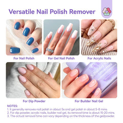 SAVILAND nourishing oils blend supports nail surface during removal.