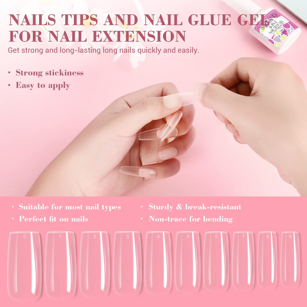 SAVILAND prep tools for clean, oil-free nails.