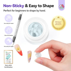 SAVILAND Pro Solid Builder 3D nail art sculpting pen for intricate designs.