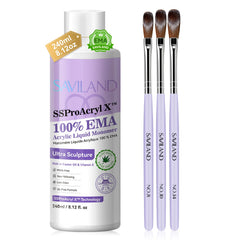 SAVILAND SSPro X Pure EMA Monomer bottle for smooth nail extension work