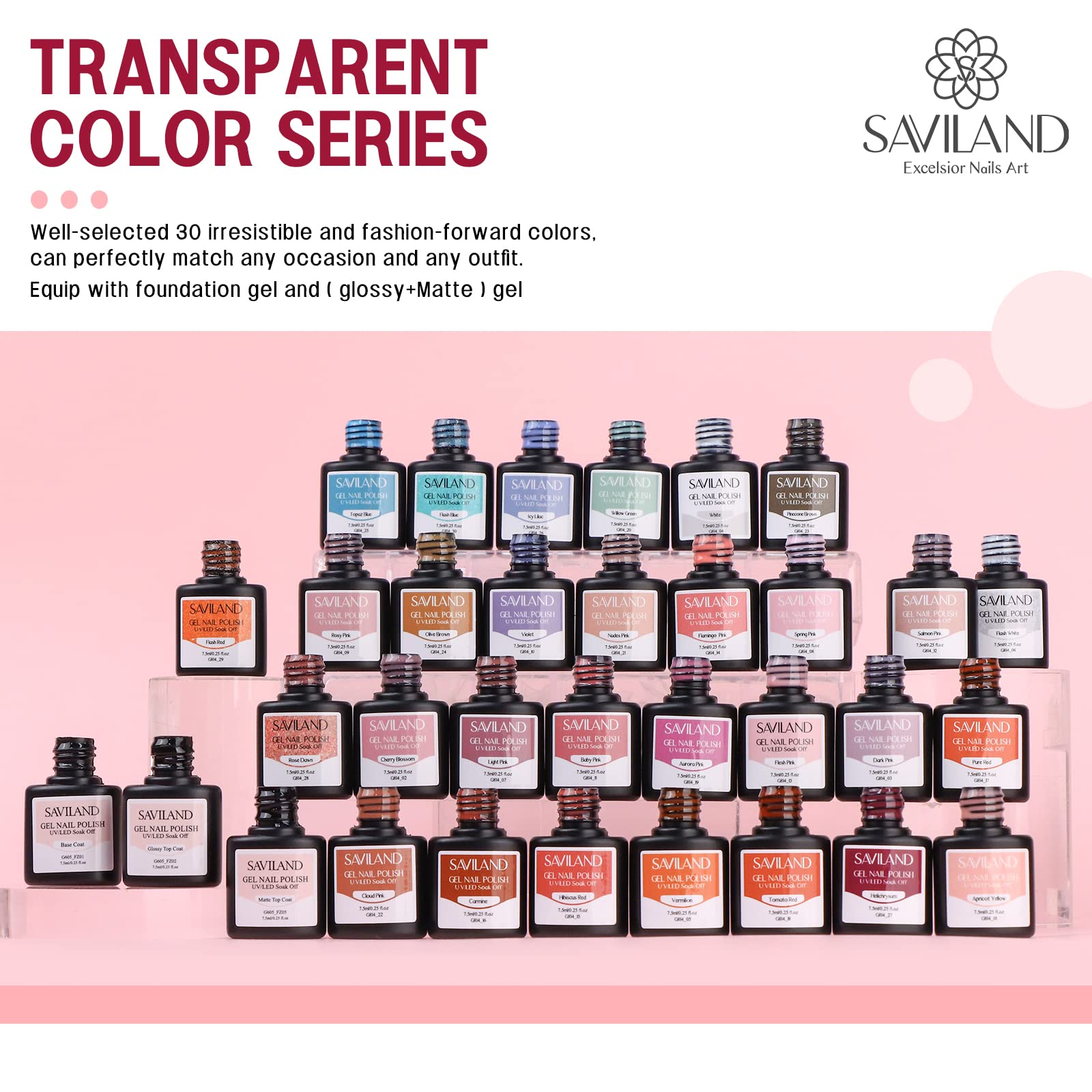 SAVILAND swatch strip showing color options