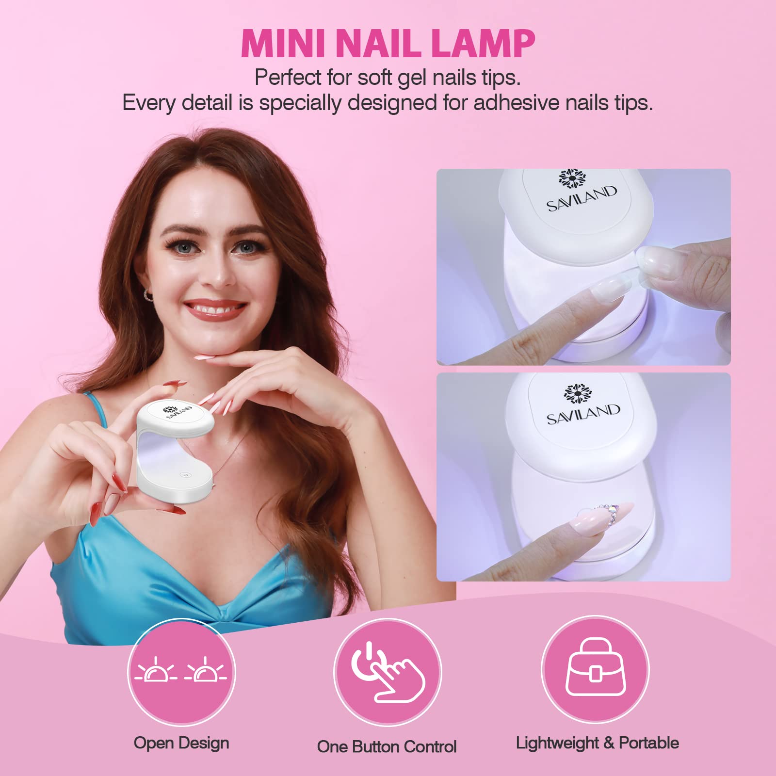 SAVILAND U-shape nail clipper for precise cuticle work