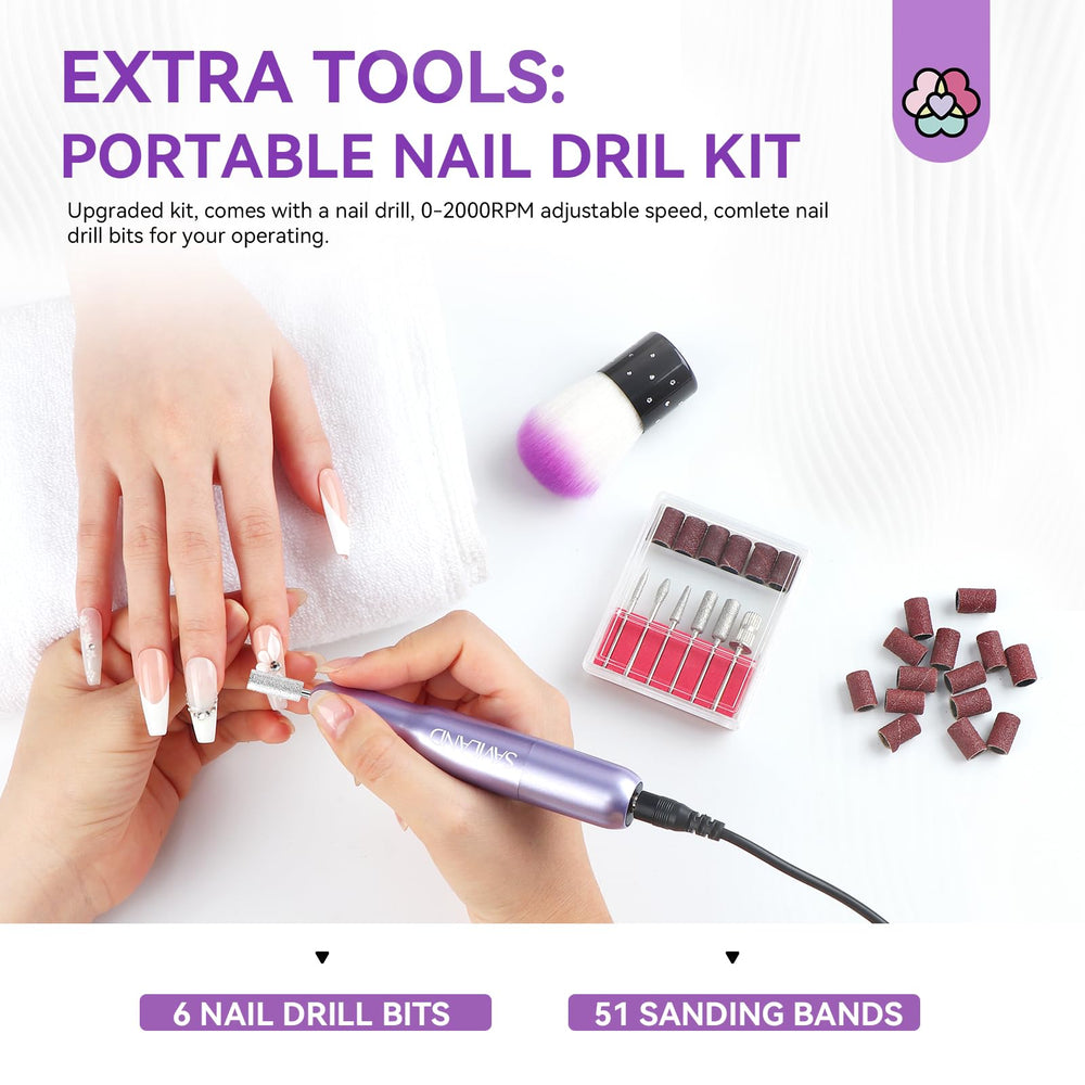 SAVILAND vitamins E and B5 with keratin-infused gel supports healthy-looking nails