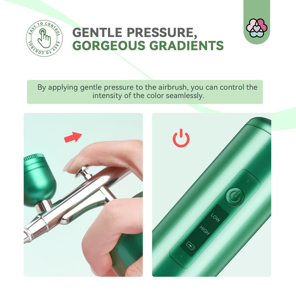 SAVILAND airbrush battery accessories showing long-life durability for extended sessions.