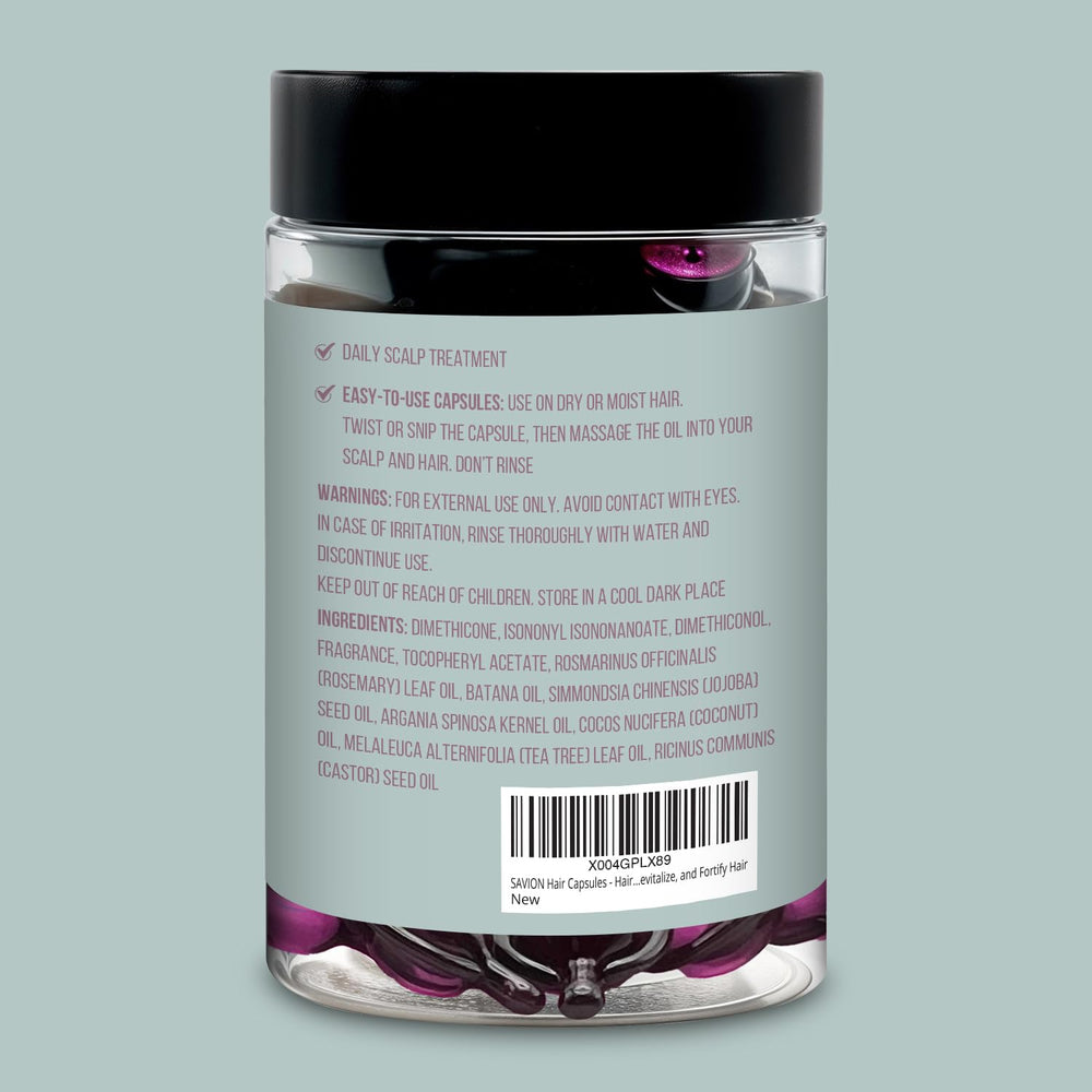 SAVION Packaging and bottle view highlighting brand and product