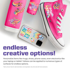 Water bottle decor tattoos from Savvi Paw Patrol for festive customization.
