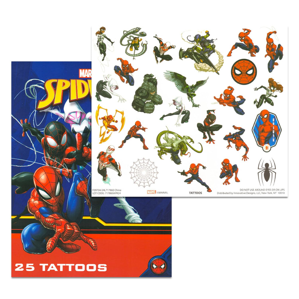 Savvi superhero tattoos bundle design for safe, easy removal.