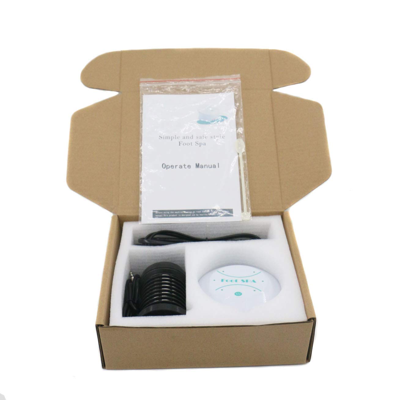 Saweyona portable detox device with power source ready for travel.