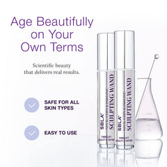 SBLA double peptide blend visual highlighting collagen-supporting design.