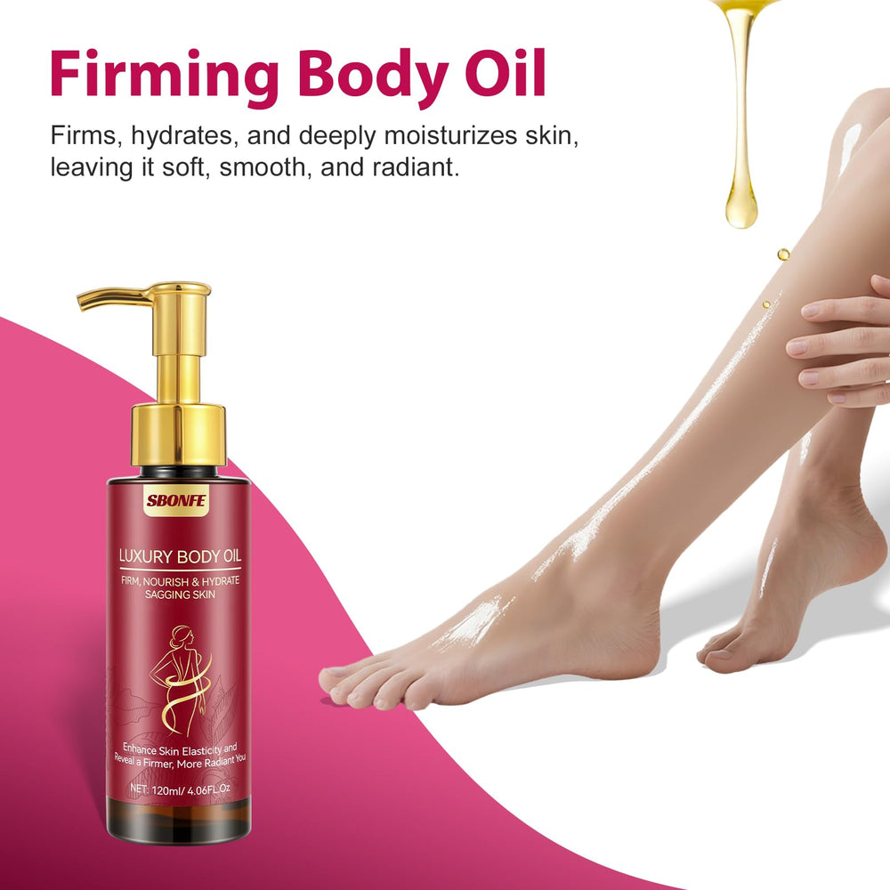 SBONFE Body Firming Oil gift-ready bottle, a luxurious self-care treat
