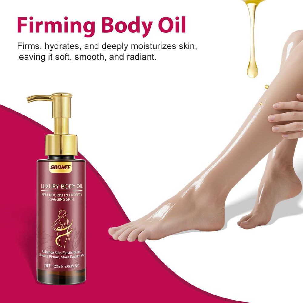 Elegant, gift-ready SBONFE oil packaging for spa lovers