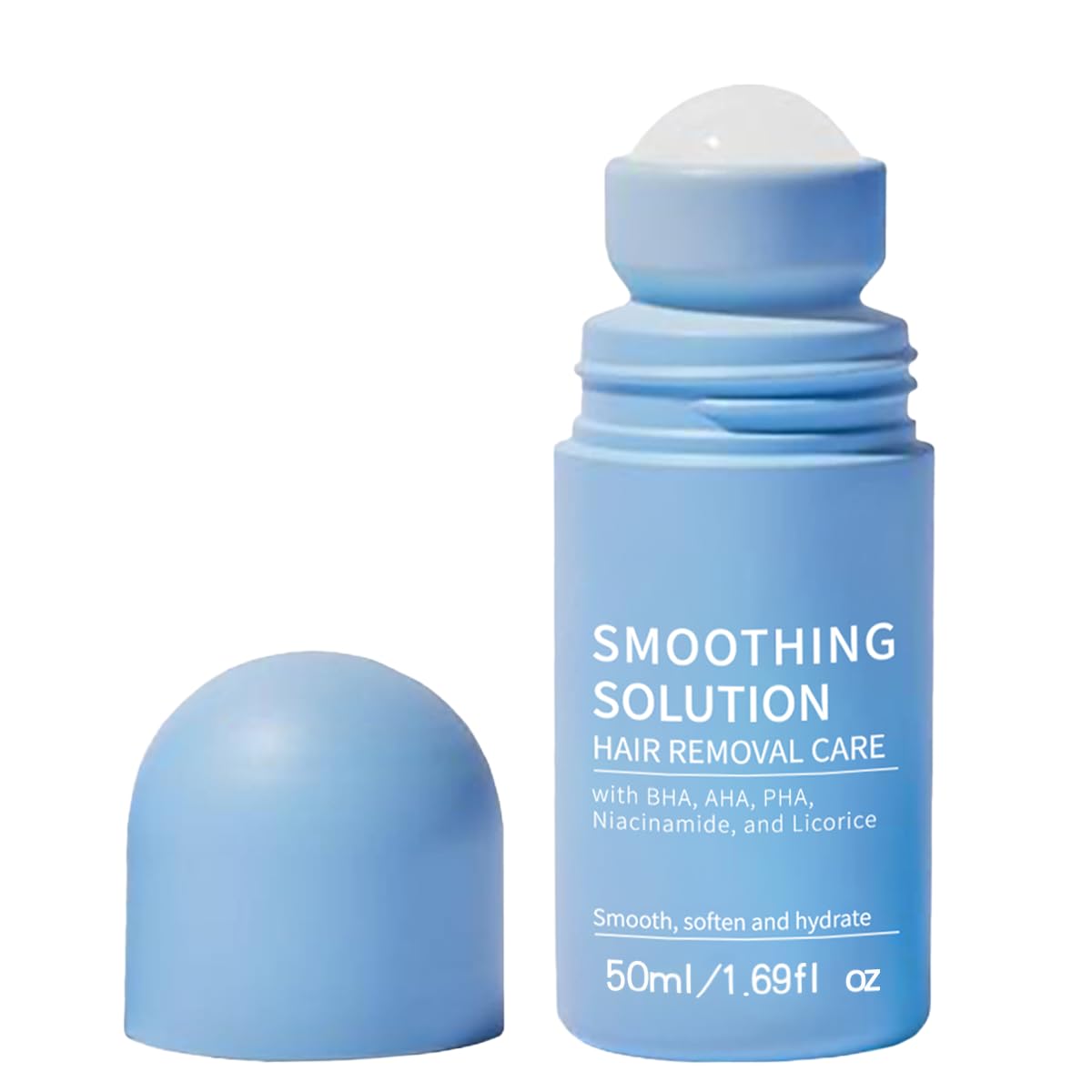 SbqIbycine ingrown hair roll-on bottle helps calm bumps and soothe irritated skin.