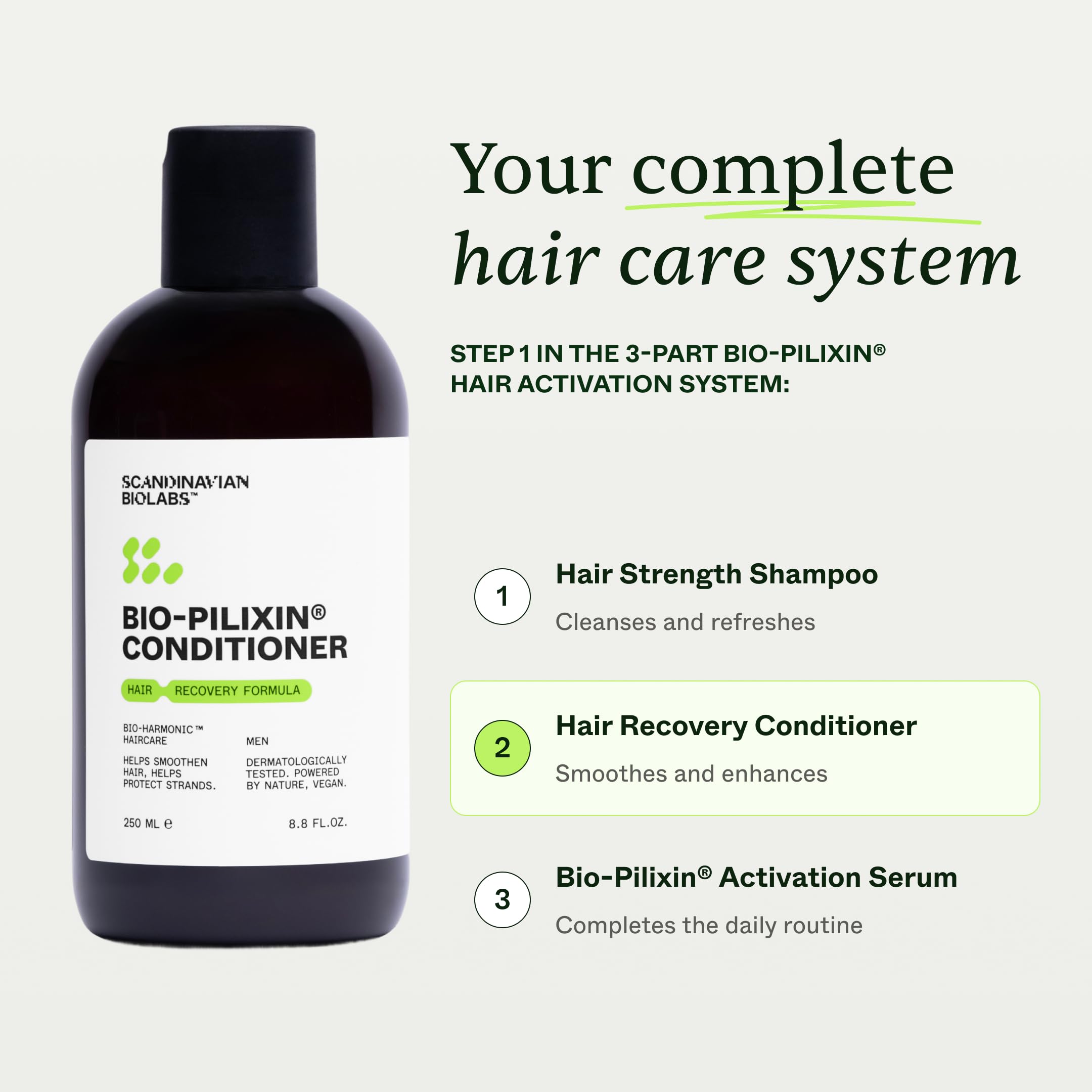 Bio-Pilixin conditioner made in Denmark underscores premium care