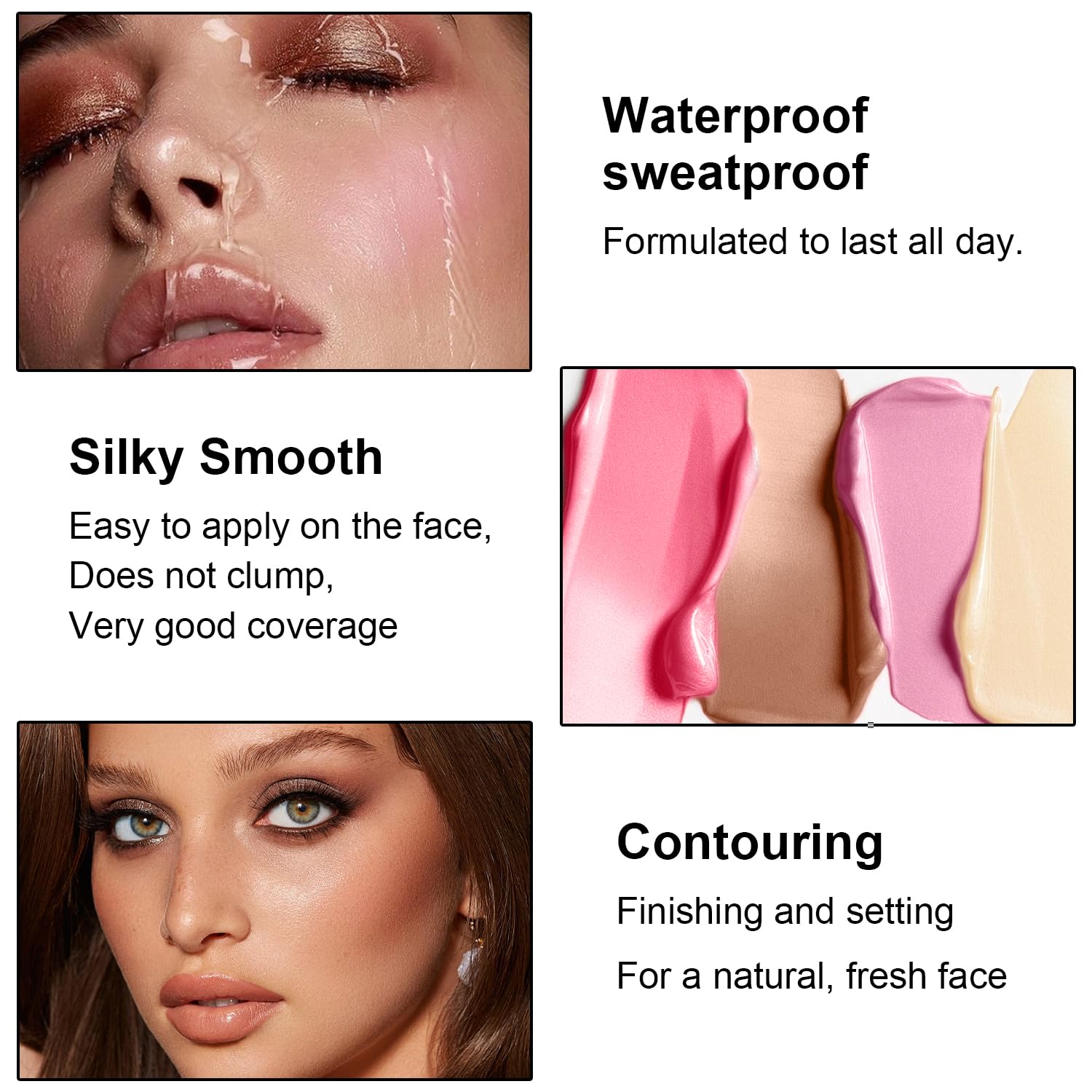 Scarman set is waterproof and sweatproof for lasting wear.