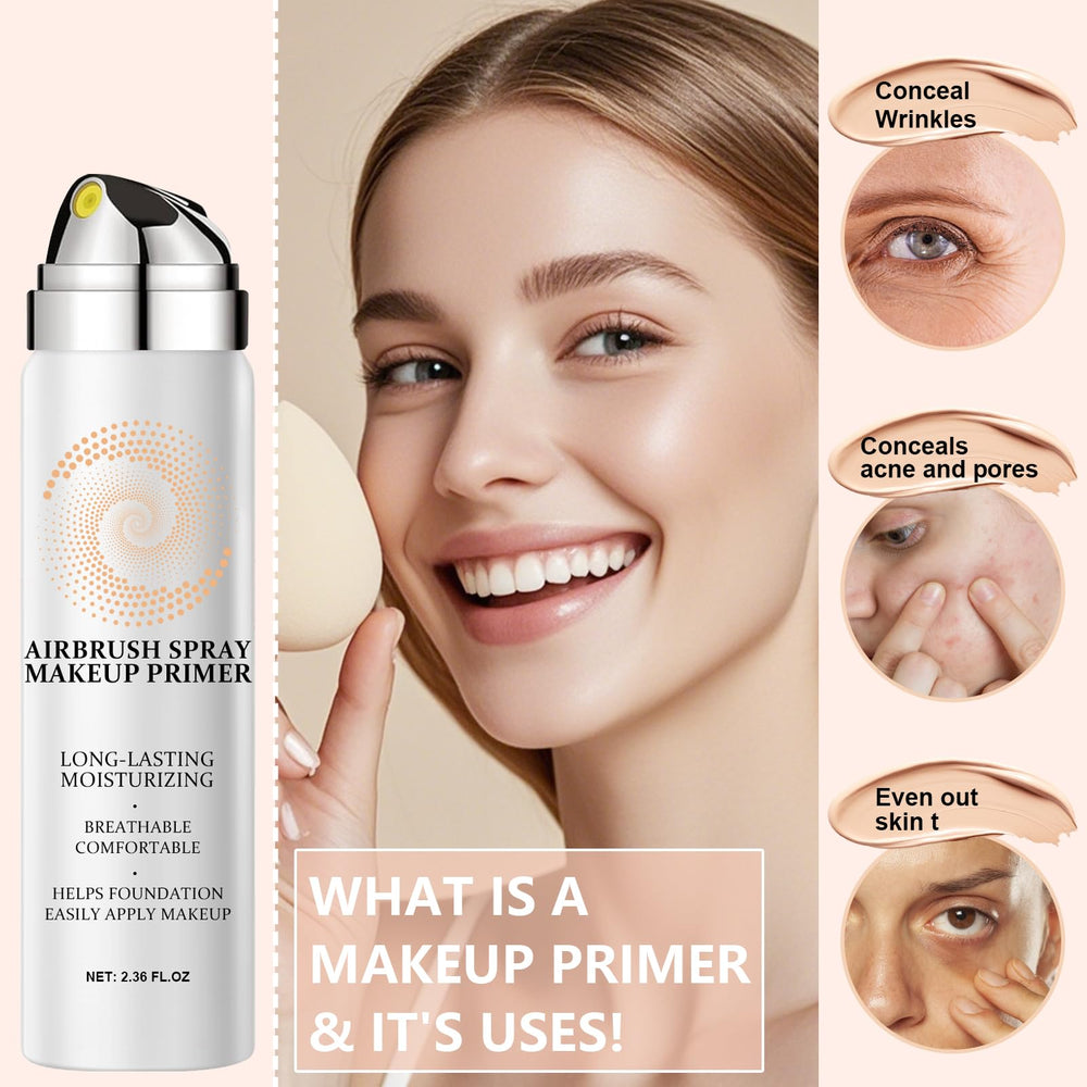 Scarman Kabuki brush and sponge included for precise blending