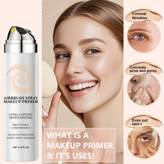 Scarman Kabuki brush and sponge included for precise blending