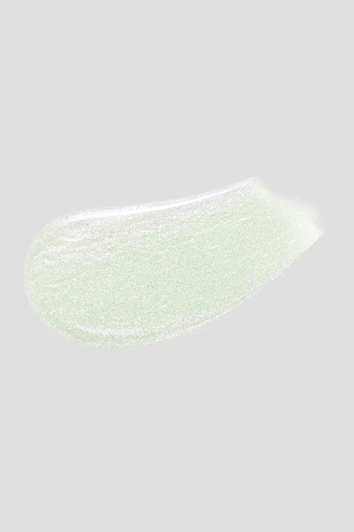 Dolly Beauty Hi-Gloss Lips swatch shows bold pink color and rich gloss