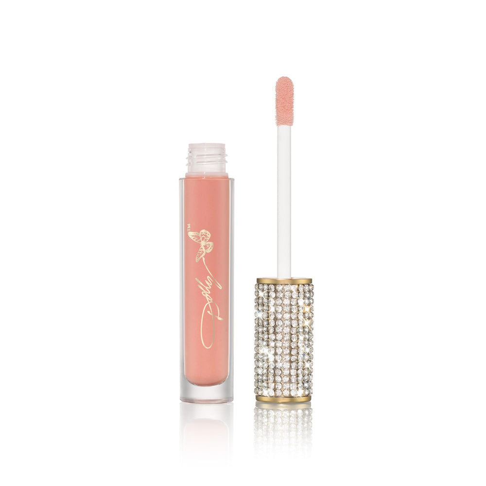 SCENT BEAUTY Dolly Beauty Lip Bundle rhinestone-cap close-up detail