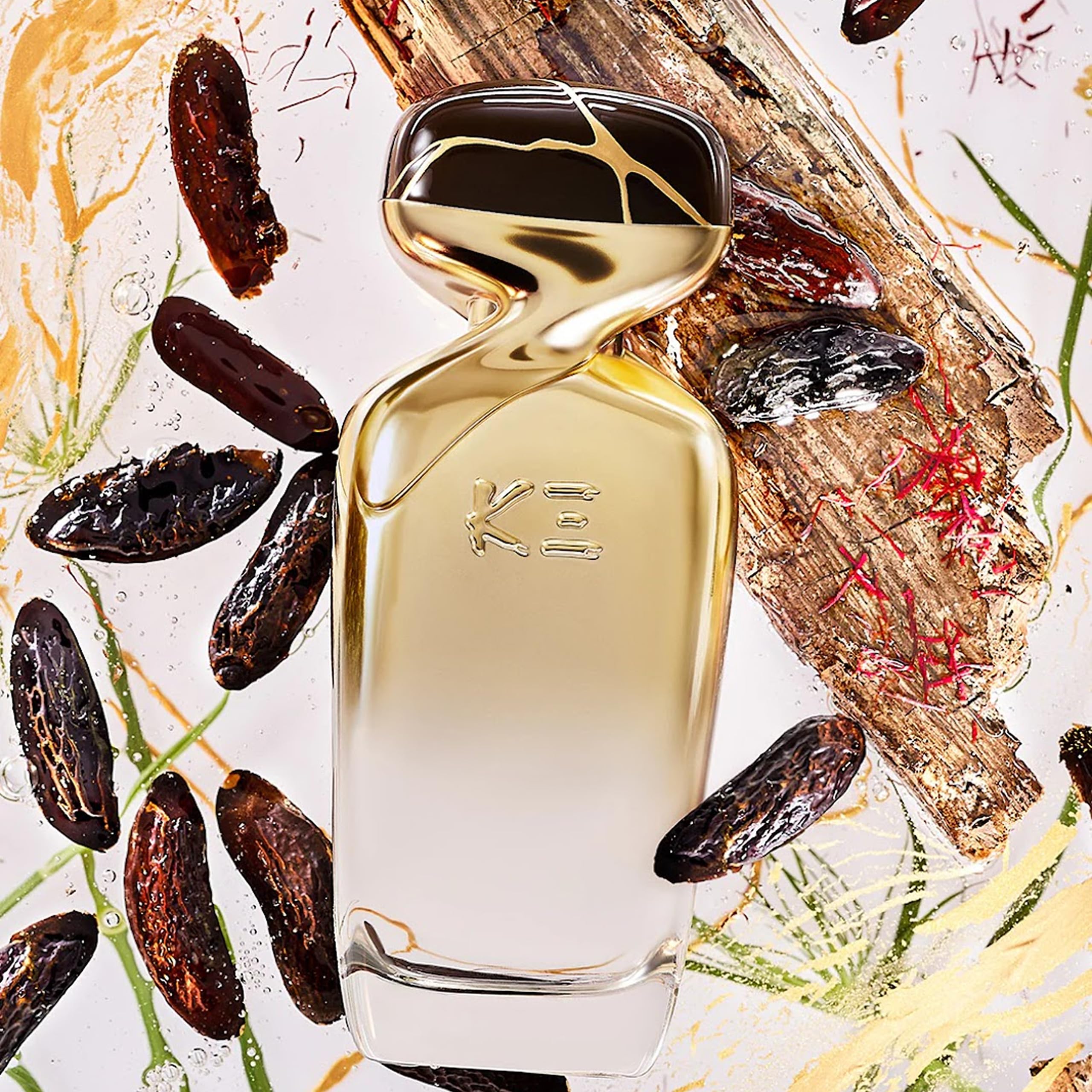 SCENT BEAUTY K-3 85 Tonka close-up bottle showcasing refined design