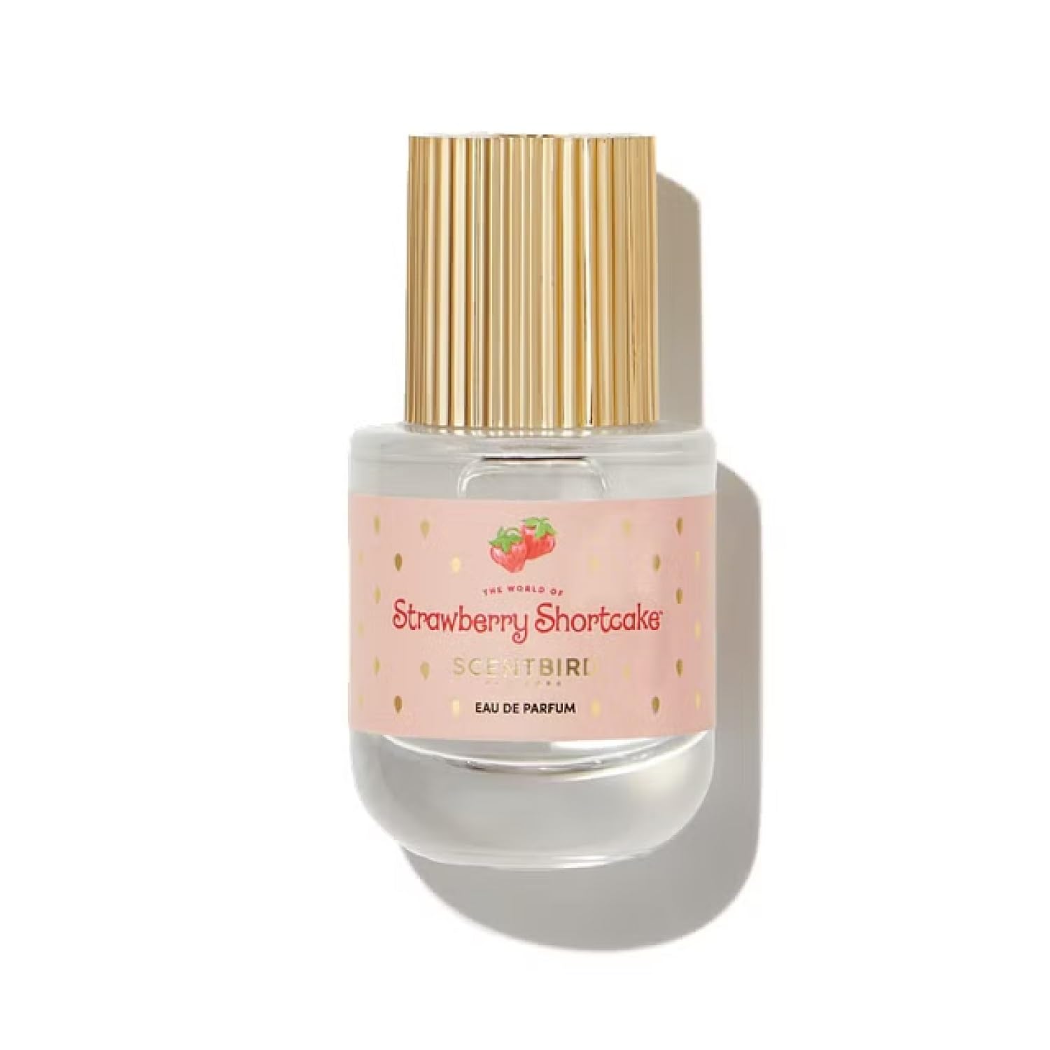 Scentbird Strawberry Shortcake bottle front view for everyday fruity elegance