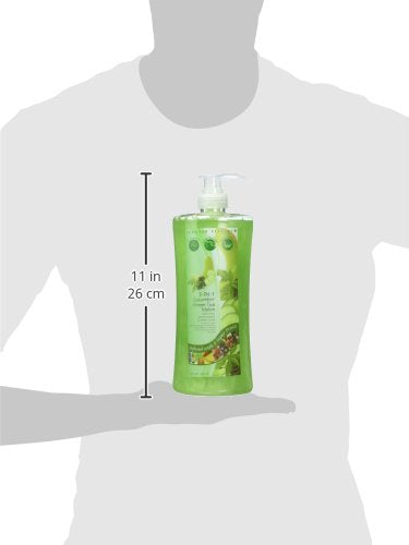 Scented Secrets cucumber green tea melon body scrub texture for refreshed skin.