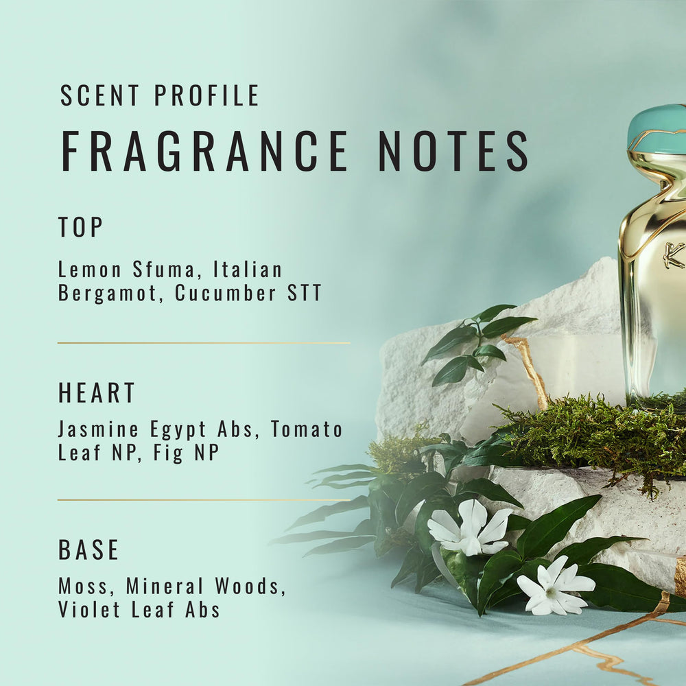 SCENT BEAUTY K-3 39 Blue Moss heart notes bottle reveals floral depth