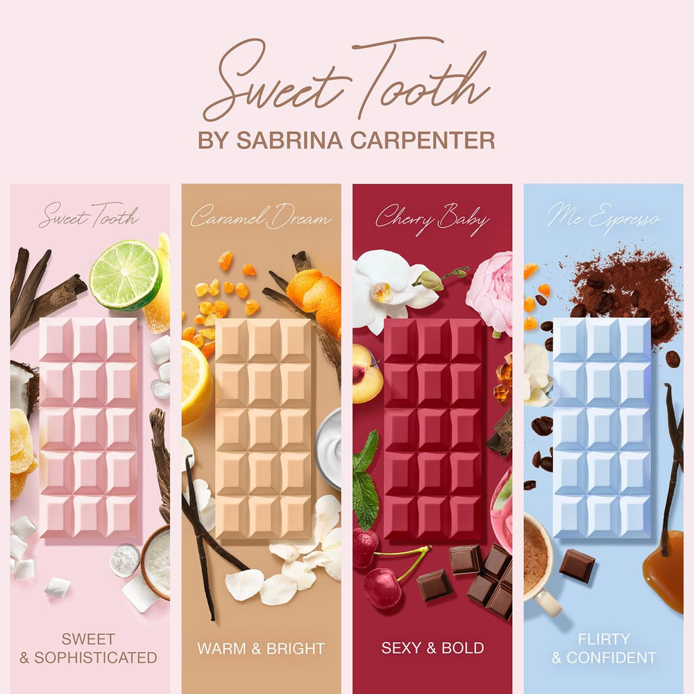 SCENT BEAUTY Sabrina Carpenter set emphasizes a versatile duo for layering or solo wear.