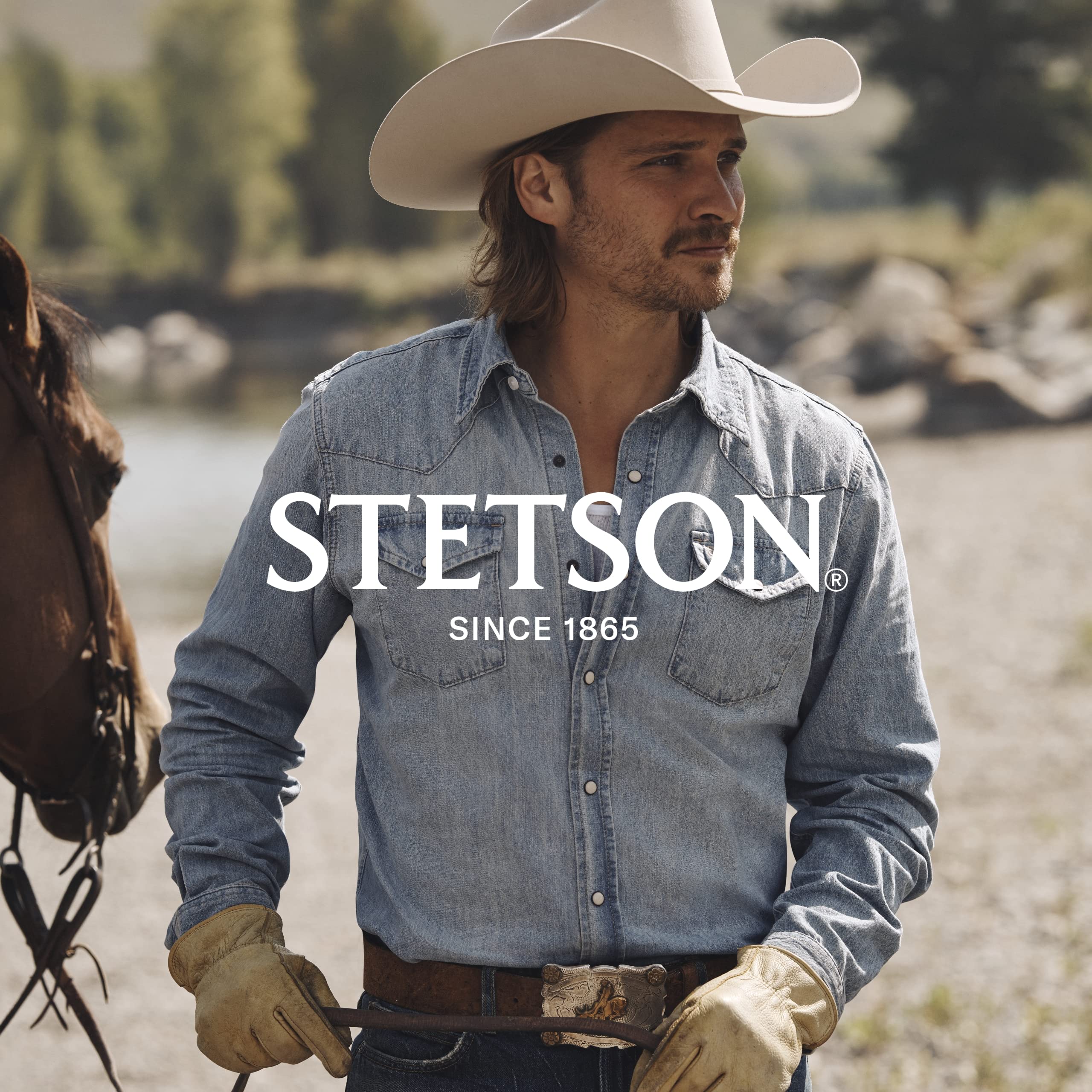 SCENT BEAUTY Stetson grooming collection branding on packaging.