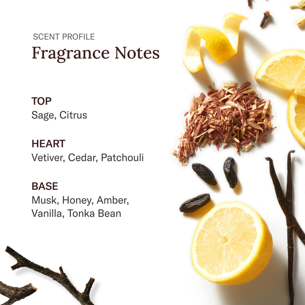 SCENT BEAUTY Stetson original fragrance packaging emphasizes citrus-woody notes.