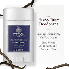 SCENT BEAUTY Stetson three-pack deodorant for grooming kit