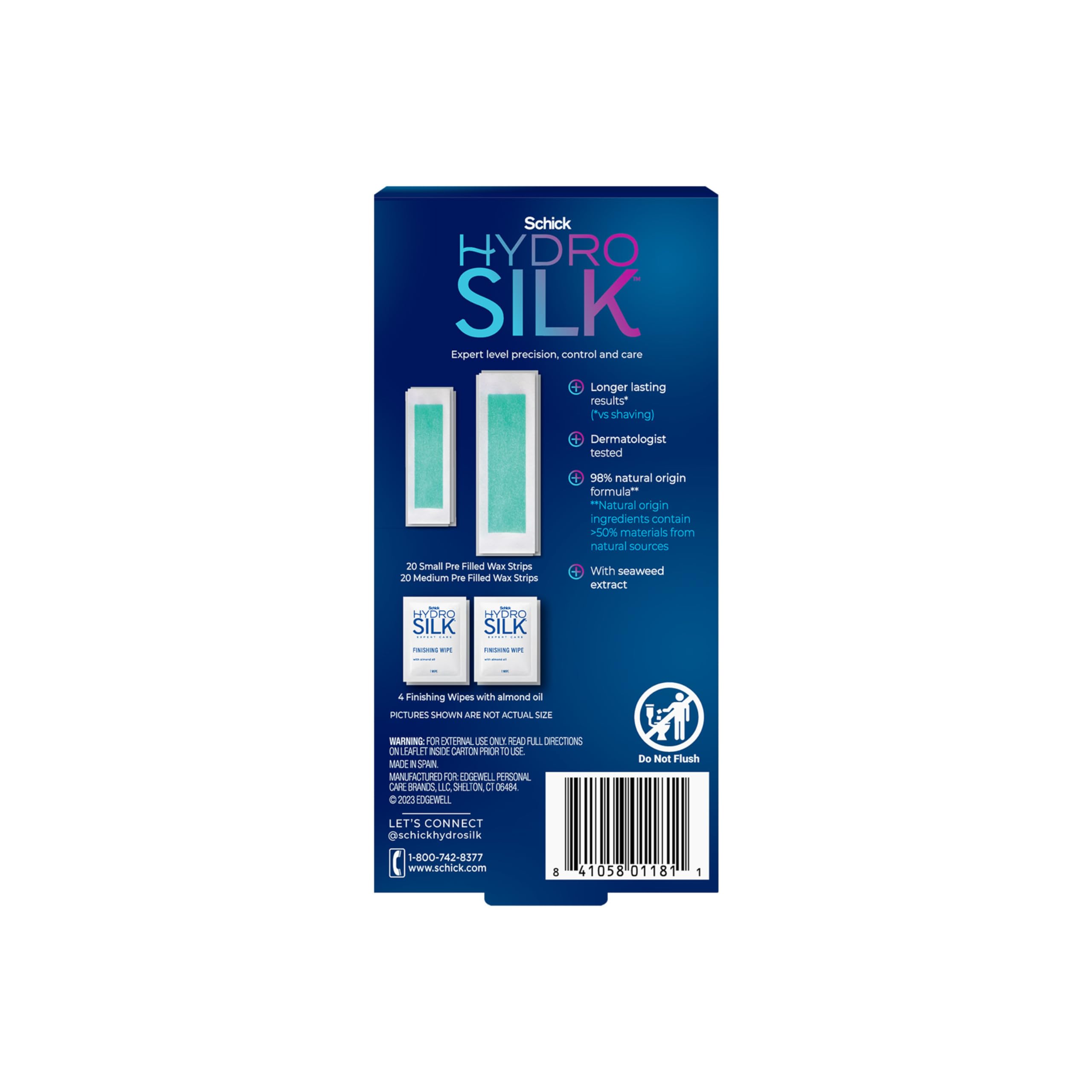 Schick Hydro Silk seaweed extract formulation supports gentle care