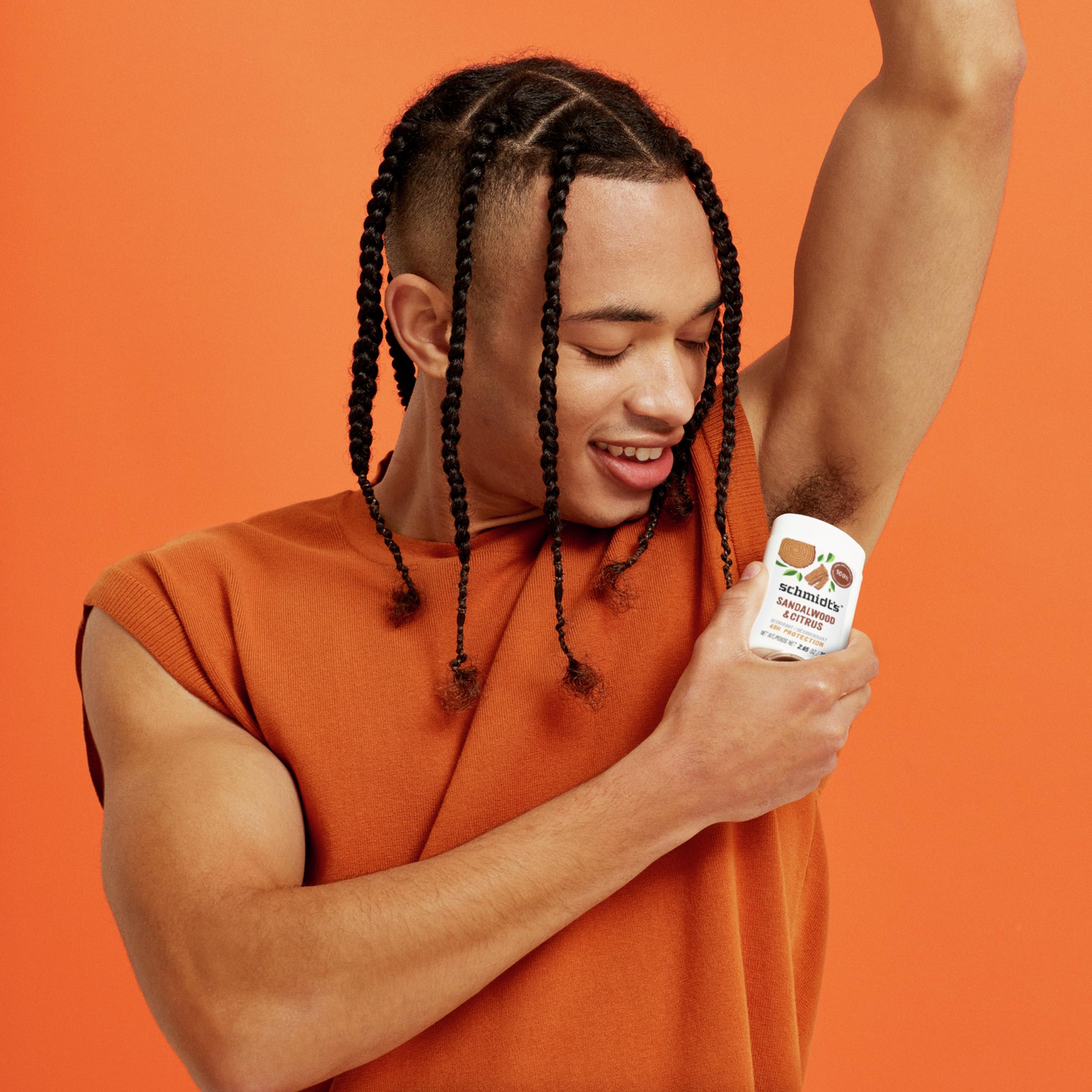 Schmidt's cruelty-free certifications label highlights ethical choice.