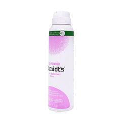 Schmidt's Clean Powder Deodorant spray nozzle close-up showing quick, even application
