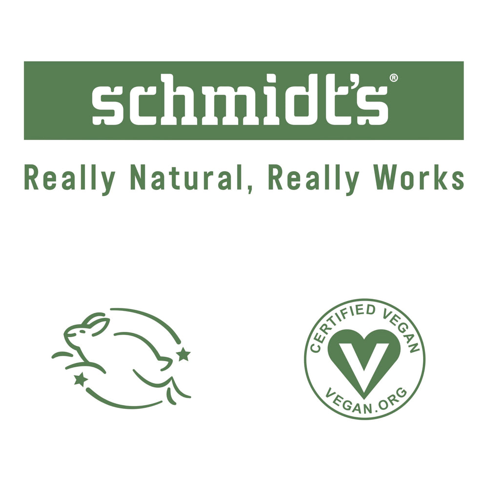 Schmidt's Fresh Cucumber fragrance notes with tea tree and jasmine.