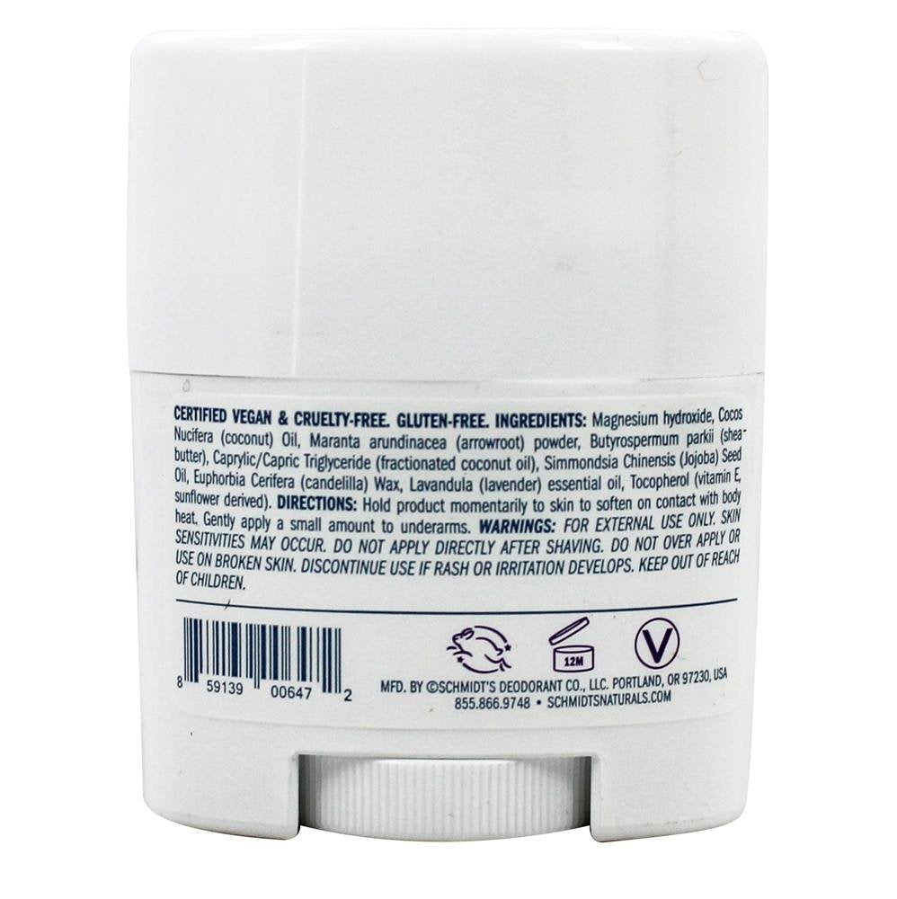 Close-up of Schmidt's Lavender Tips application on sensitive skin.