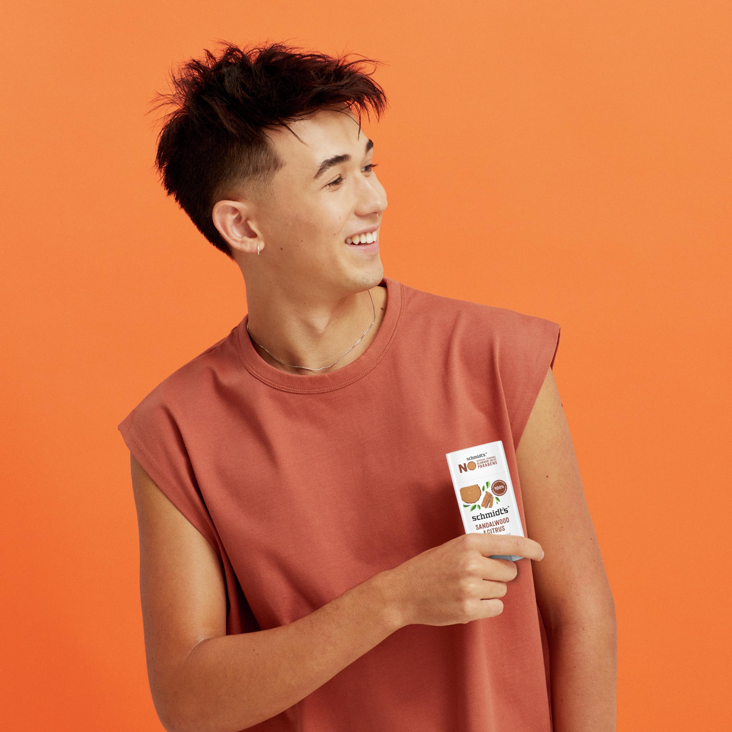 Schmidt's shea butter moisturizes skin while keeping you fresh during workouts.